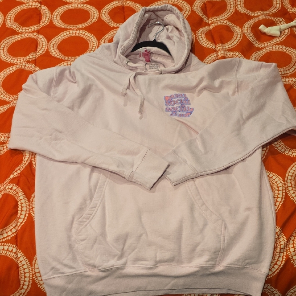 Anti Social Social Club Hearts Logo In Pink